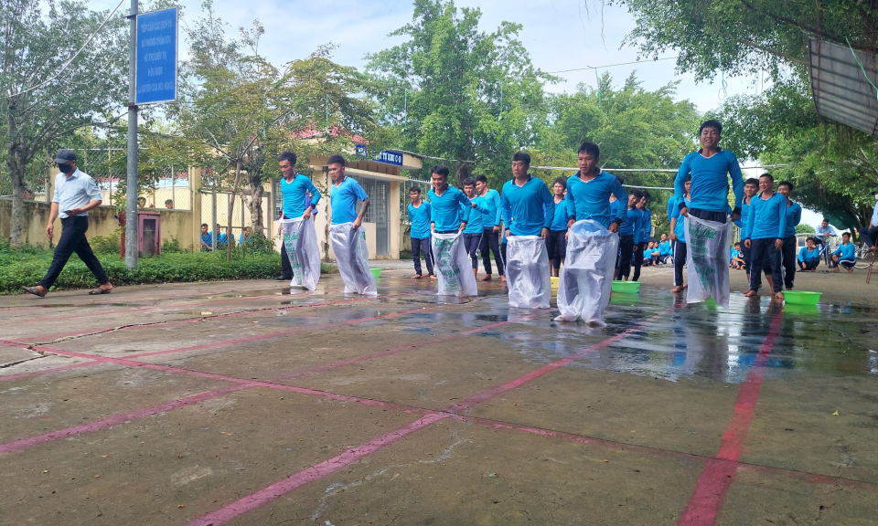 Cơ sở Cai nghiện ma túy Long An tổ chức các hoạt động thể thao