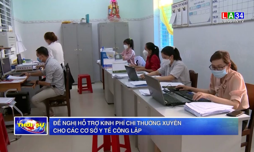 Đề nghị hỗ trợ kinh phí chi thường xuyên cho các cơ sở y tế công lập