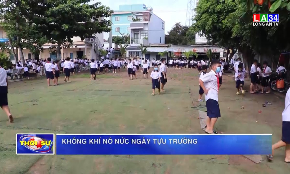 Không khí nô nức ngày tựu trường