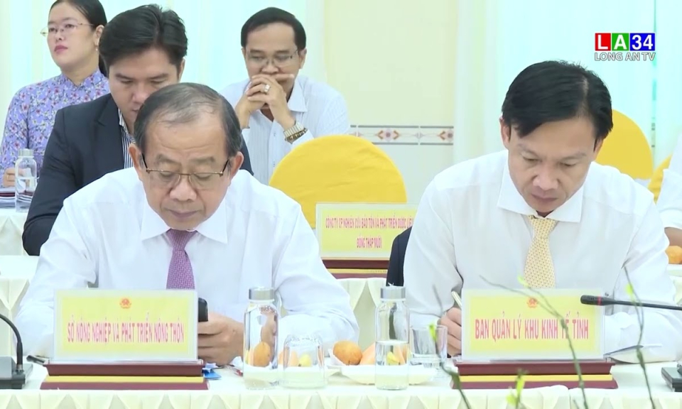 Long An đẩy mạnh kết nối giao thương với doanh nghiệp Hàn Quốc