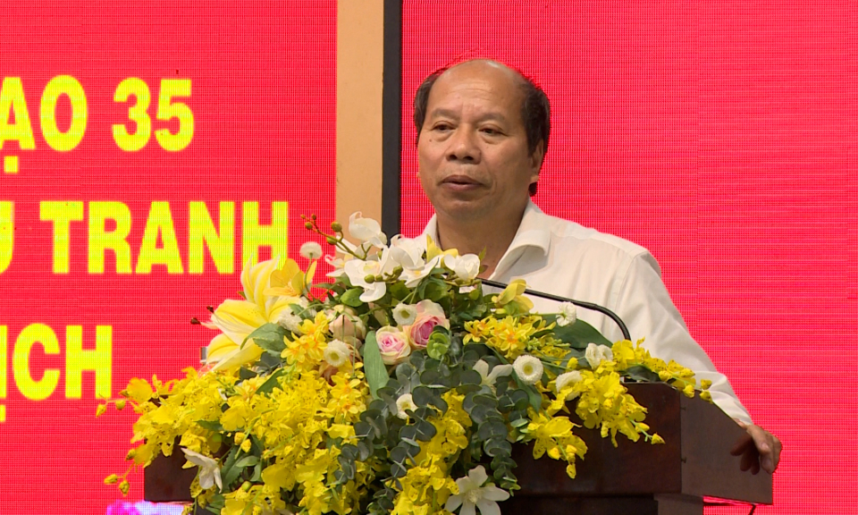 Bồi dưỡng, tập huấn lực lượng Ban chỉ đạo 35 về bảo vệ nền tảng tư tưởng của Đảng
