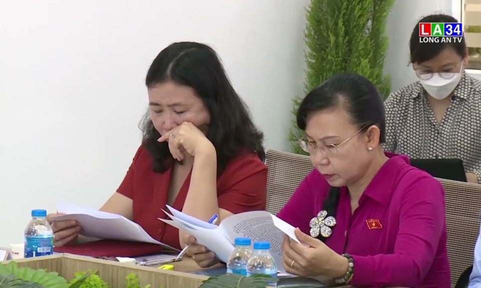 Đoàn ĐBQH tỉnh làm việc với UBND huyện Cần Đước về thực hiện chính sách thu hút đầu tư