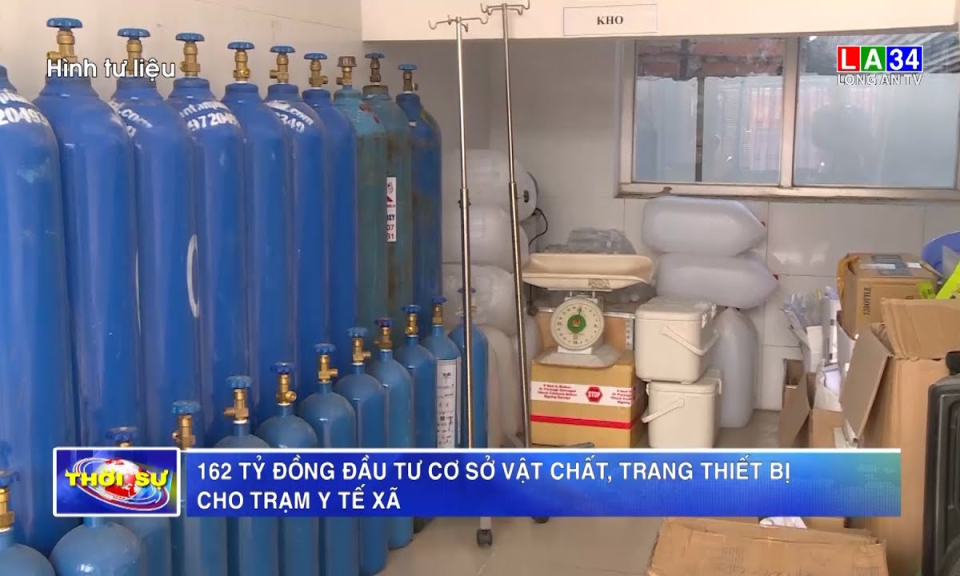 162 tỷ đồng đầu tư cơ sở vật chất, trang thiết bị cho trạm y tế xã