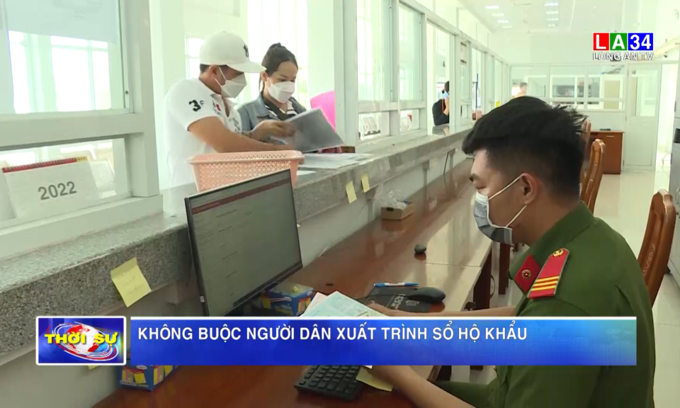 Không buộc người dân xuất trình hộ khẩu