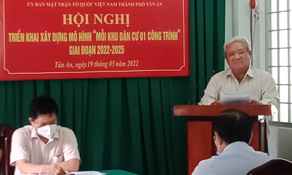  Ủy ban Mặt trận Tổ quốc TP Tân An giao ban quý 3, năm 2022