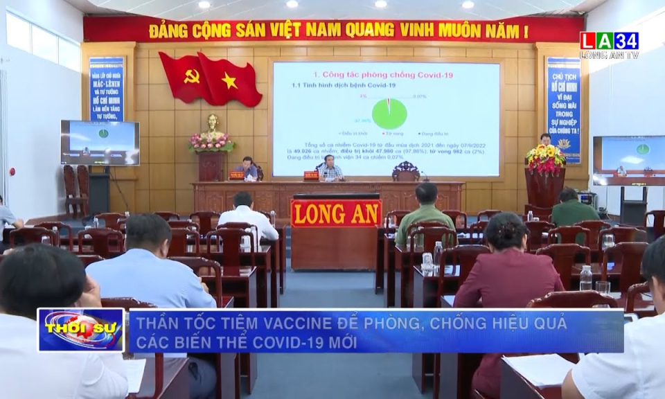 Thần tốc tiêm vaccine để phòng, chống hiệu quả các biến thể Covid-19 mới
