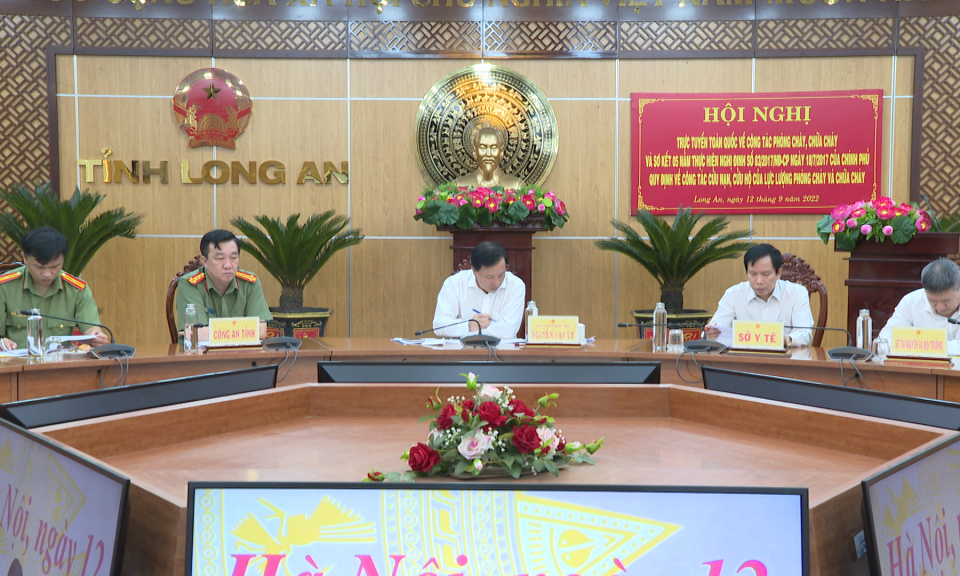 Thủ tướng Chính Phủ chủ trì Hội nghị về công tác phòng cháy, chữa cháy