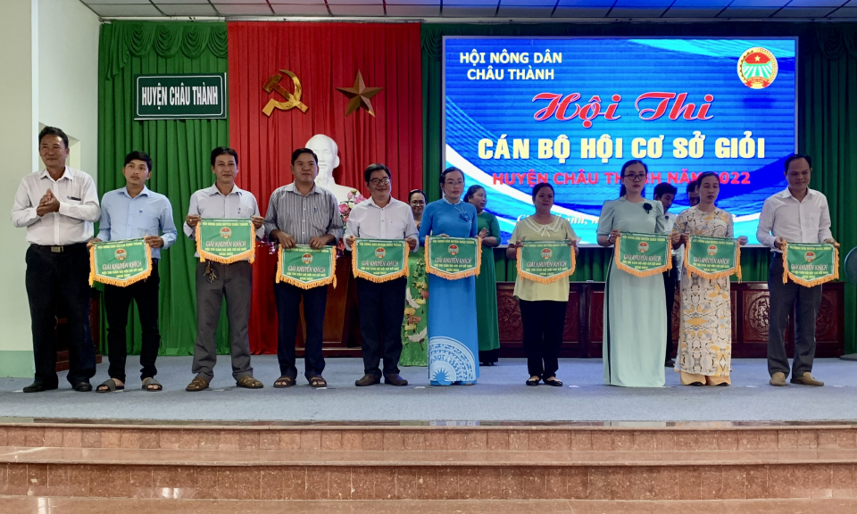 Hội Nông dân huyện Châu Thành tổ chức hội thi cán bộ cơ sở giỏi