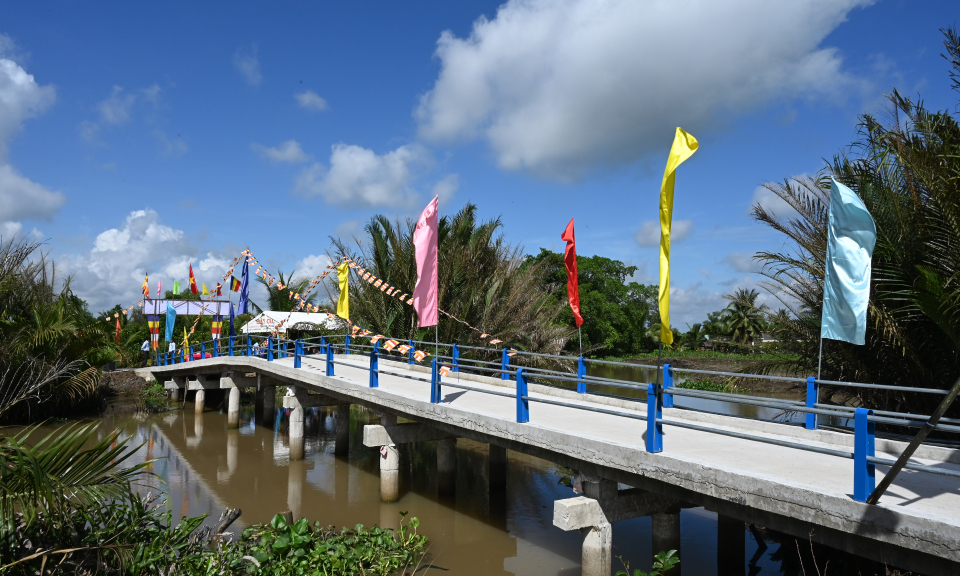 Bến Lức khánh thành cầu Cù Lao