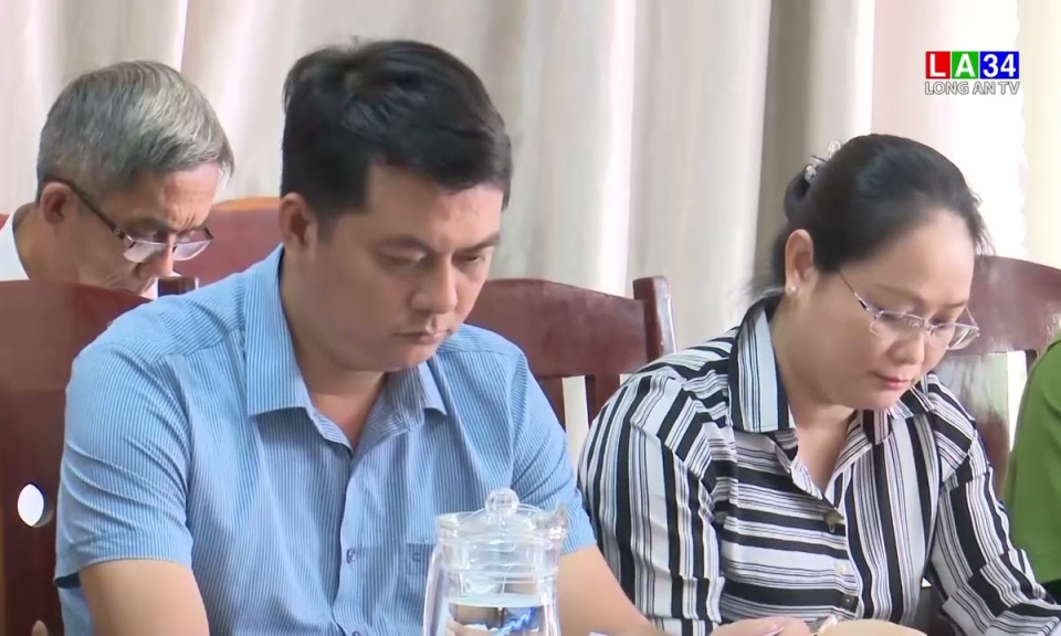 HĐND tỉnh giám sát công tác phòng, chống tội phạm về tệ nạn ma túy tại huyện Đức Hòa