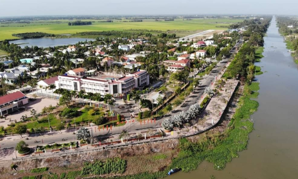 Tân Hưng thông qua Quy chế quản lý kiến trúc thị trấn Tân Hưng