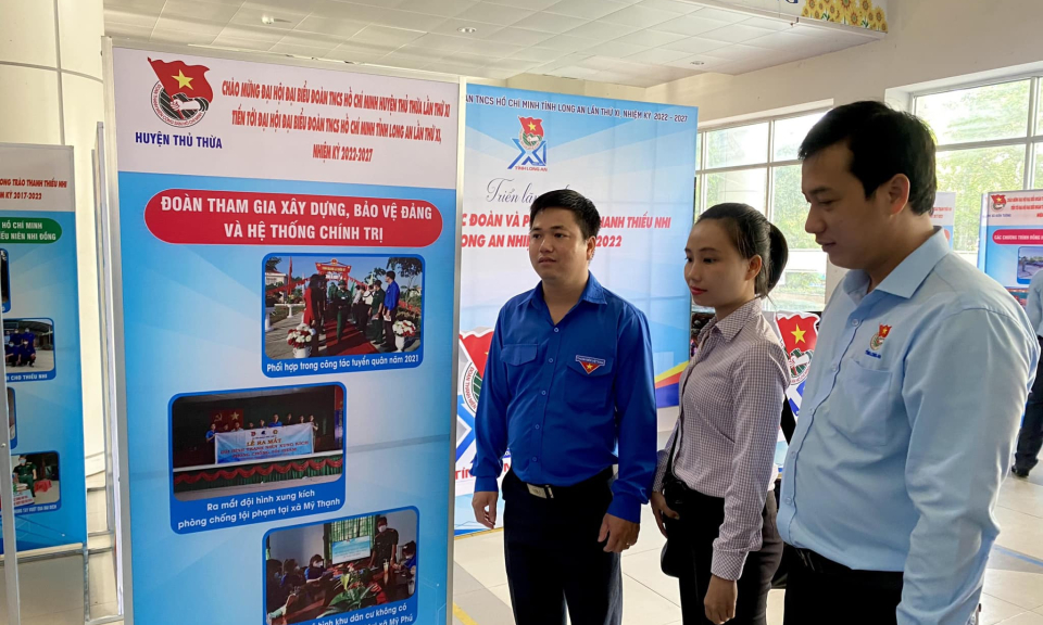 Triển lãm ảnh “Dấu ấn công tác Đoàn và phong trào thanh thiếu nhi tỉnh Long An, nhiệm kỳ 2017 – 2022”