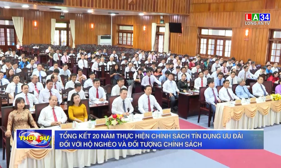 Tổng kết 20 năm thực hiện chính sách tín dụng ưu đãi đối với hộ nghèo và đối tượng chính sách
