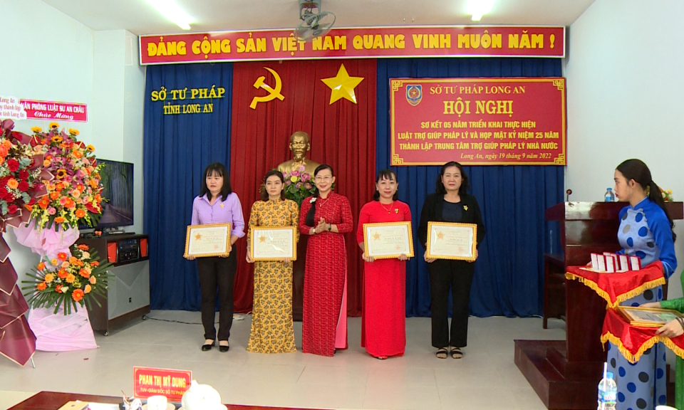 Hội nghị sơ kết 05 năm triển khai thực hiện Luật Trợ giúp pháp lý