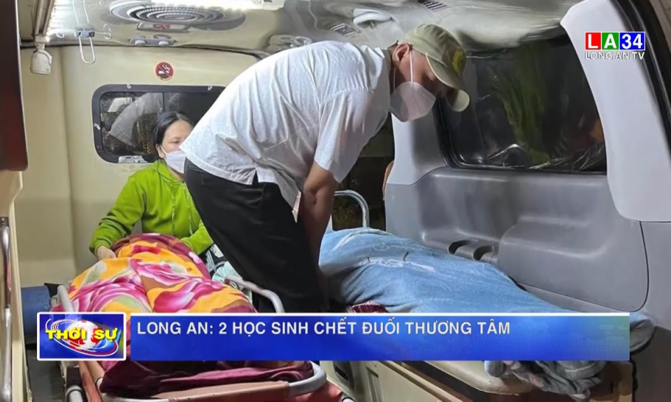 Long An: 2 học sinh chết đuối thương tâm