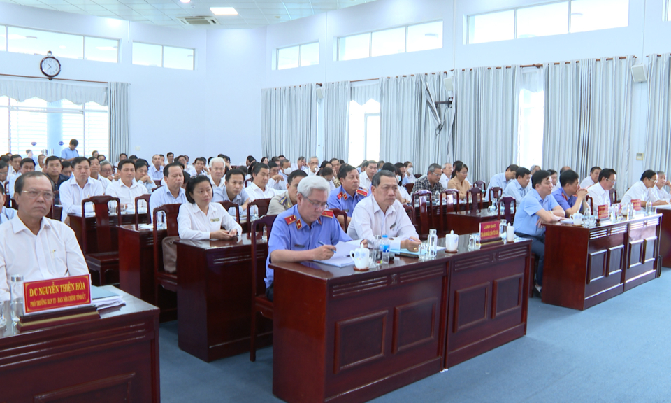 Hội nghị Sơ kết 1 năm thực hiện Luật Hòa giải, đối thoại tại Tòa án
