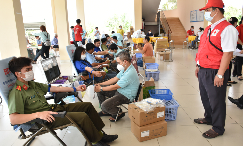 Tân Thạnh phong trào hiến máu nhân đạo ngày càng lan tỏa