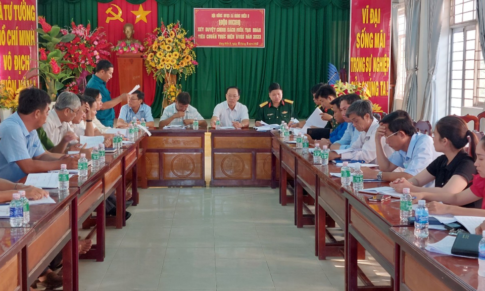 Tân Hưng: các xã, thị trấn hoàn thành công tác xét duyệt nghĩa vụ quân sự năm 2023