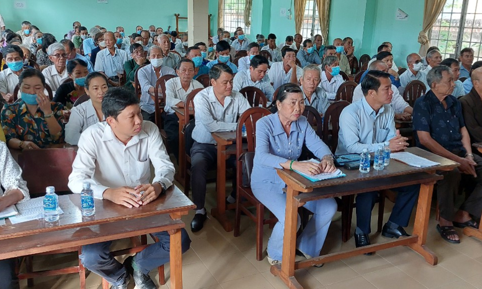 Huyện Châu Thành hưởng ứng tháng hành động vì Người cao tuổi năm 2022