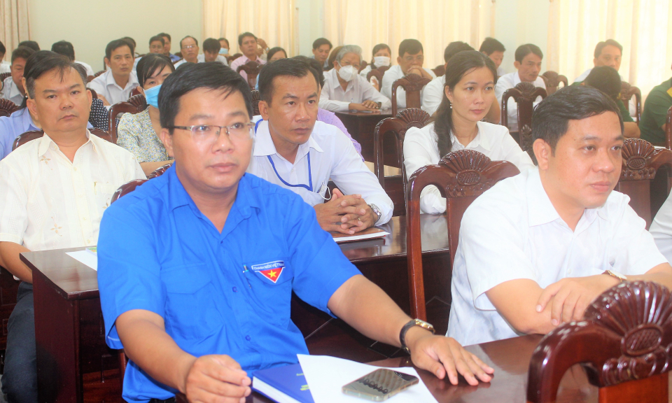 Huyện ủy Cần Đước khai giảng Lớp bồi dưỡng đối tượng 4 năm 2022