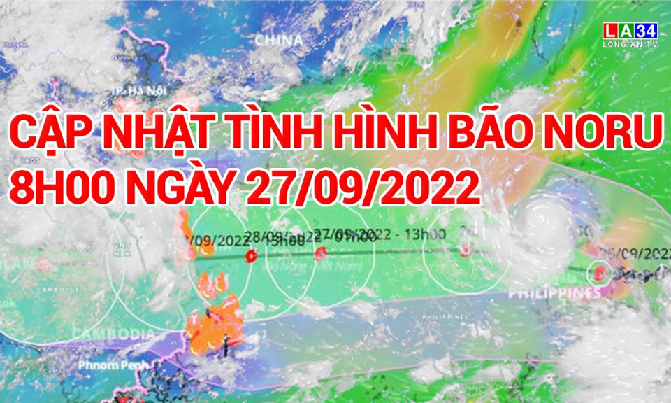 Tin bão trên đất liền Cơn bão số 4 cập nhật ngày 28-09-2022