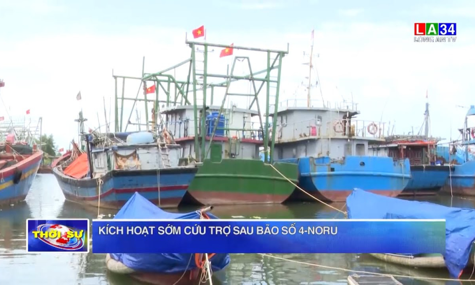 Kích hoạt sớm cứu trợ sau bão số 4 - Noru