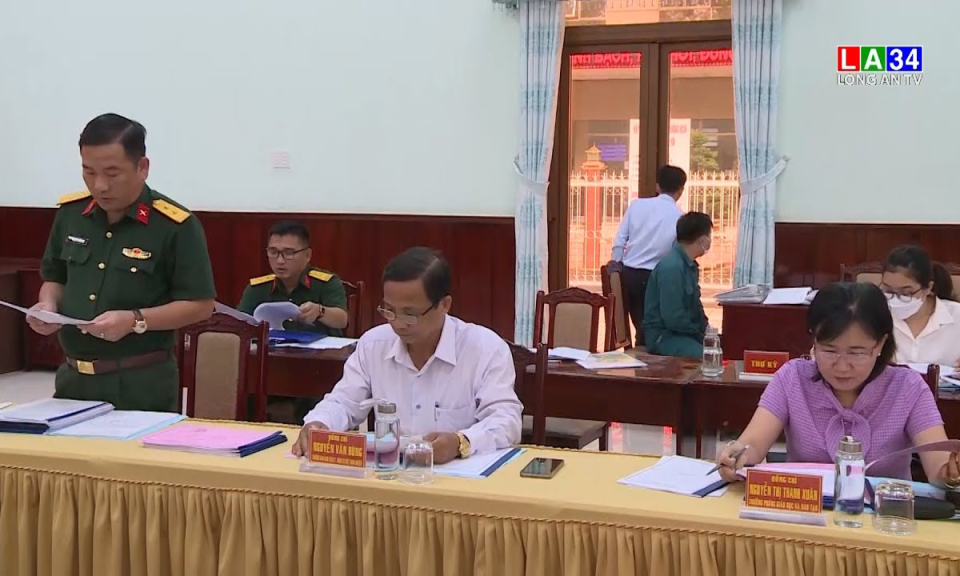 Bến Lức và Cần Đước: Xét duyệt chính sách miễn, hoãn và tiêu chuẩn NVQS năm 2023