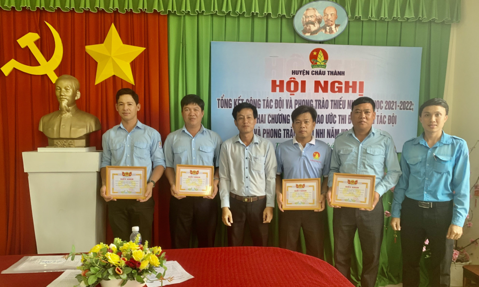 Châu Thành tổng kết công tác Đội và phong trào thiếu nhi năm học 2021 - 2022