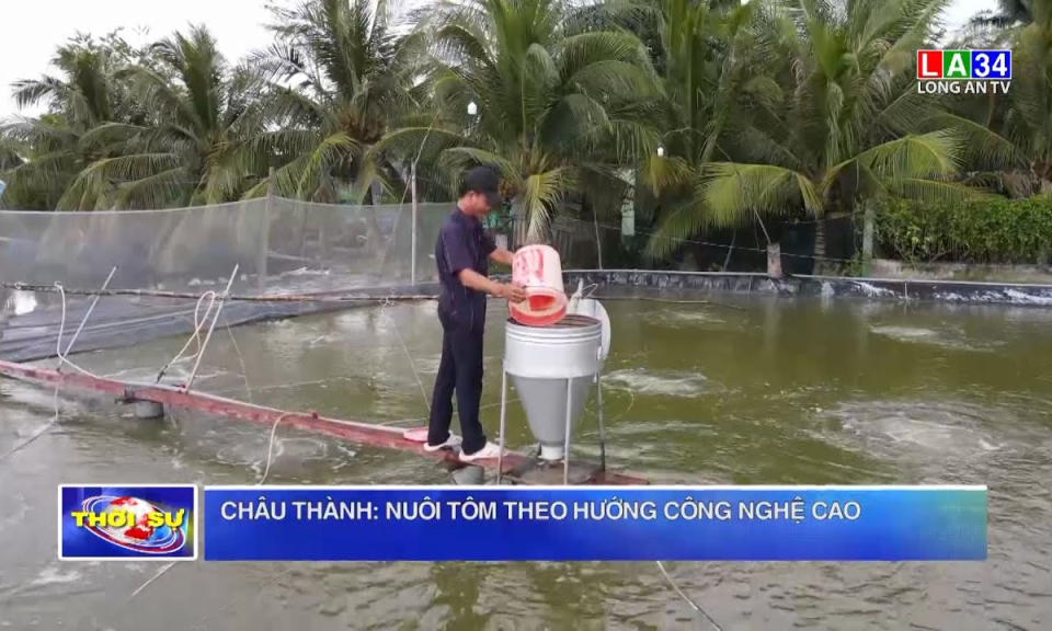 Châu Thành: Nuôi tôm theo hướng công nghệ cao