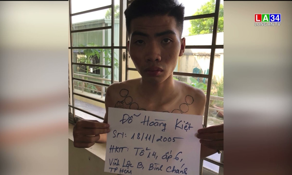 Công an huyện Đức Hòa bắt giữ băng cướp đêm