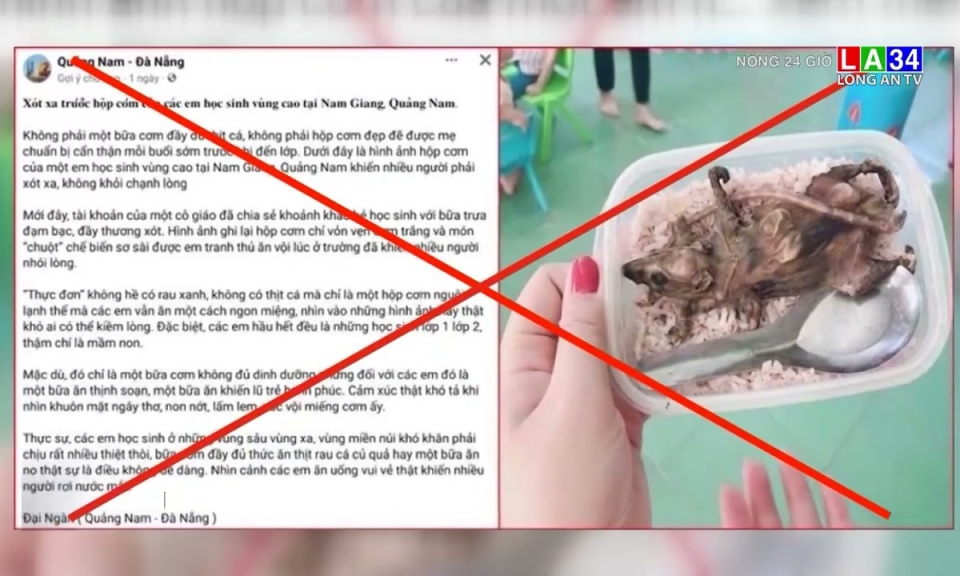 Người đăng hình học sinh vùng cao ăn thịt chuột bị phạt 7,5 triệu đồng