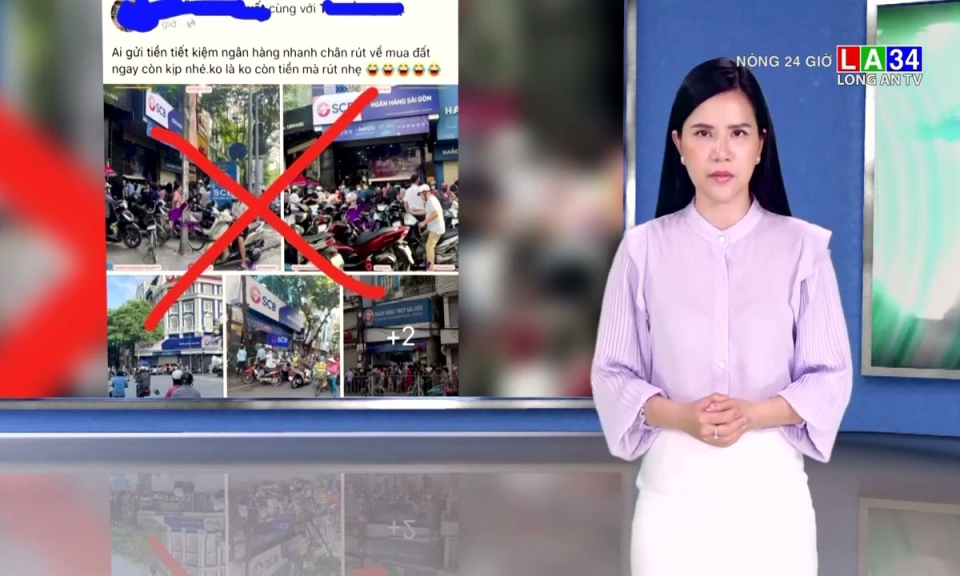 Xử lý người đăng tin thất thiệt làm khách hàng "ồ ạt" đi rút tiền ở ngân hàng SCB