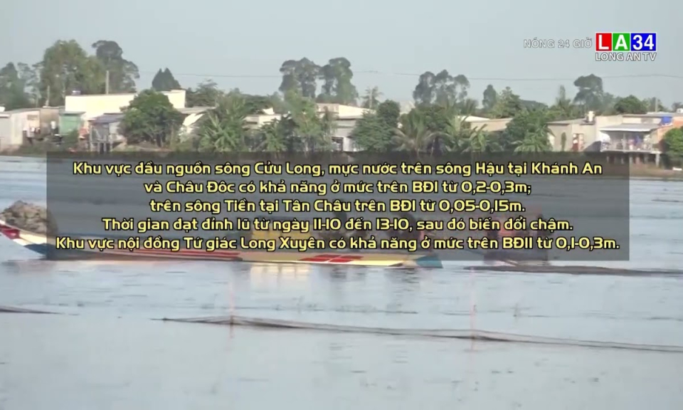 Cảnh báo ngập lụt cục bộ diện rộng ở ĐBSCL