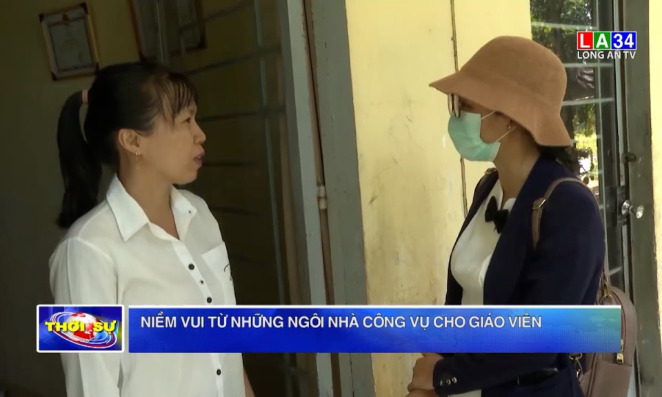 Niềm vui từ những ngôi nhà công vụ cho giáo viên