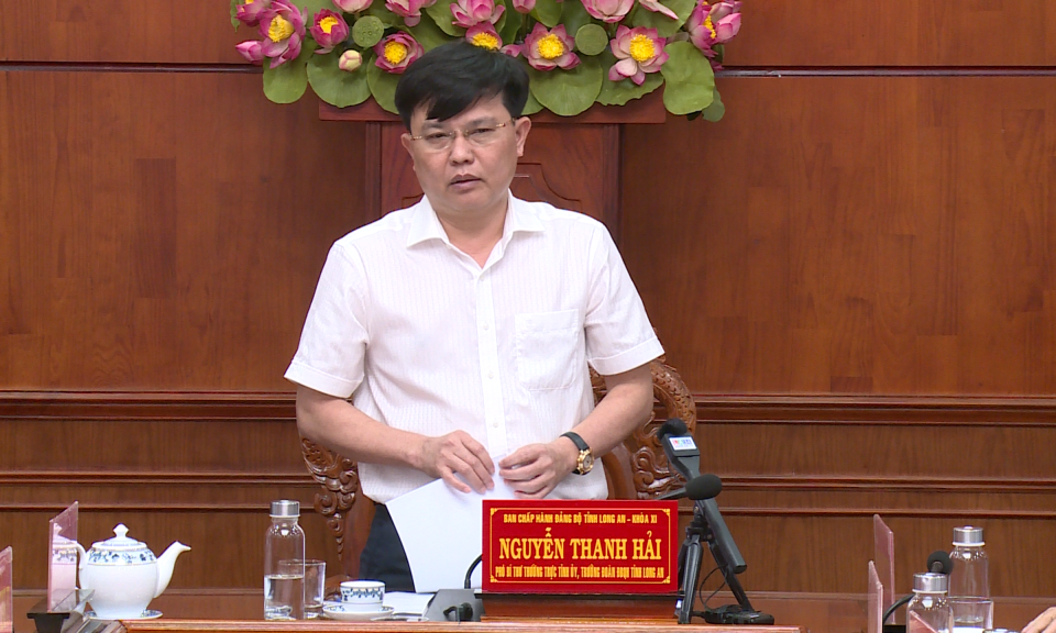 Giao ban các cơ quan Khối Đảng, Mặt trận Tổ quốc và các tổ chức chính trị - xã hội quý III/2022