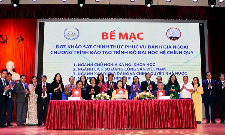 Hoàn thành đánh giá 4 chương trình đào tạo đại học của Học viện Báo chí và Tuyên truyền