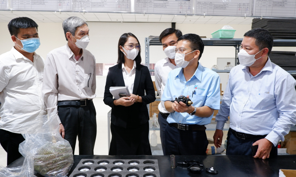 Tỉnh Ibaraki khảo sát tình hình lao động tại các doanh nghiệp Nhật Bản đầu tư tại Long An