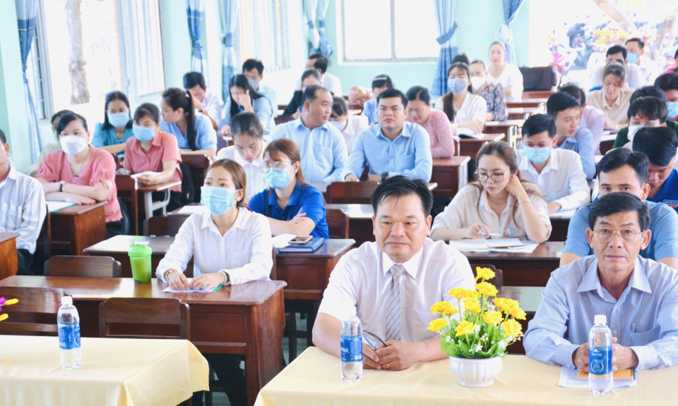 Cần Giuộc tập huấn bồi dưỡng nghiệp vụ tuyên truyền viên cơ sơ năm 2022
