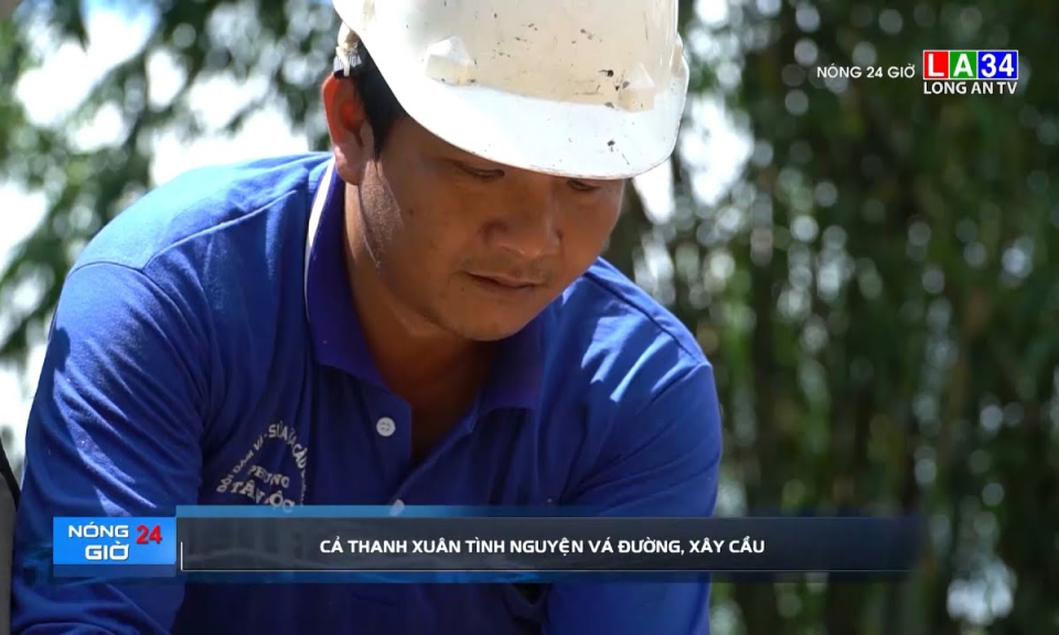 Cả thanh xuân tình nguyện vá đường, xây cầu