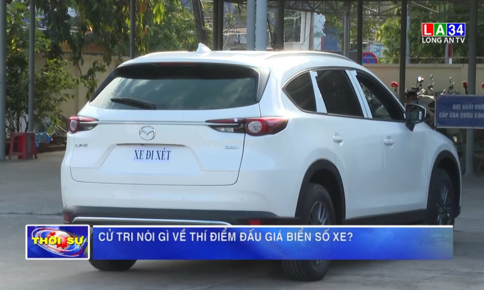 Cử tri nói gì về thí điểm đấu giá biển số xe?