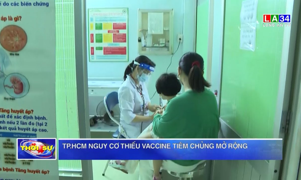 TP.HCM nguy cơ thiếu vaccine tiêm chủng mở rộng
