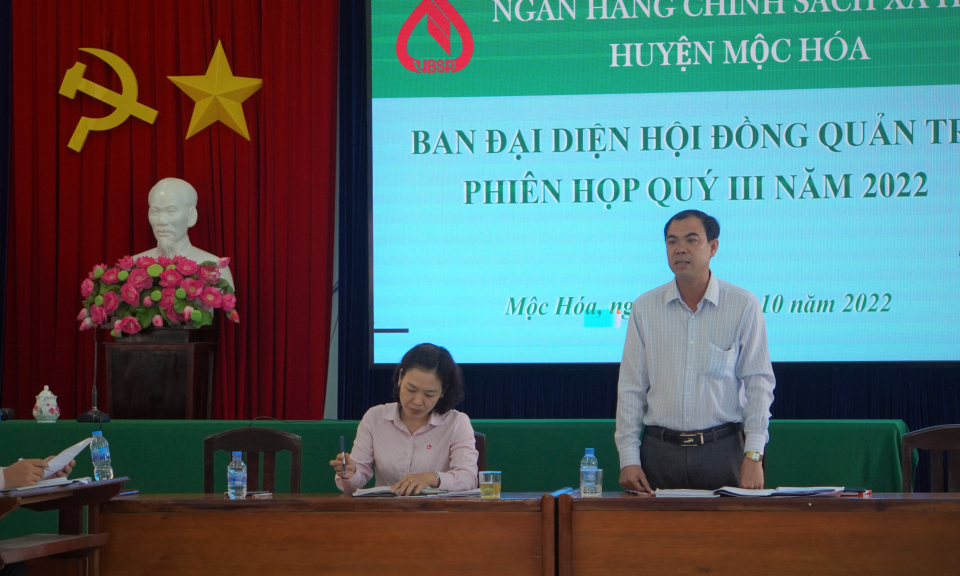 Ngân hàng Chính sách xã triển khai hoạt động 03 tháng cuối năm 2022