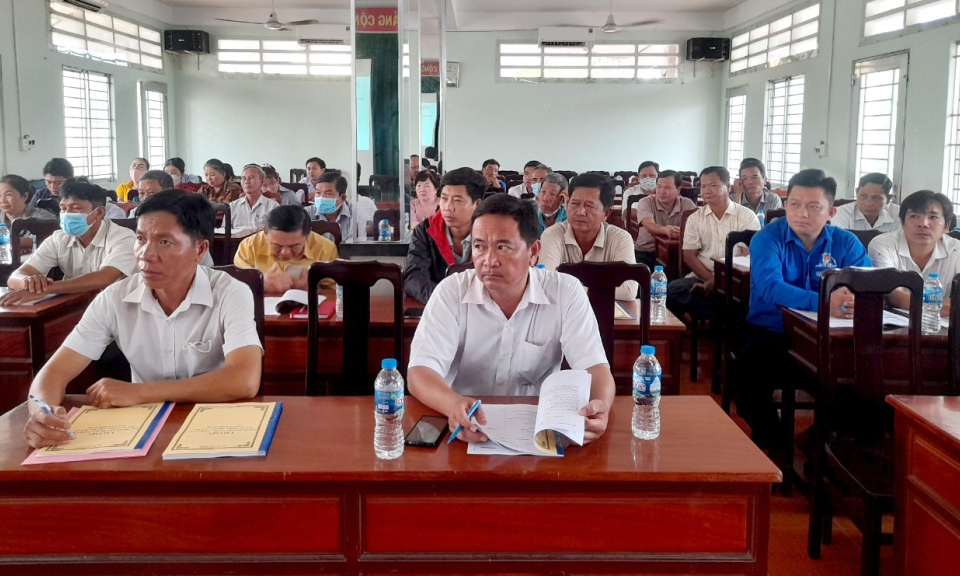 Tân Thạnh tập huấn xây dựng, thiết lập mã số vùng trồng, mã số cơ sở đóng gói