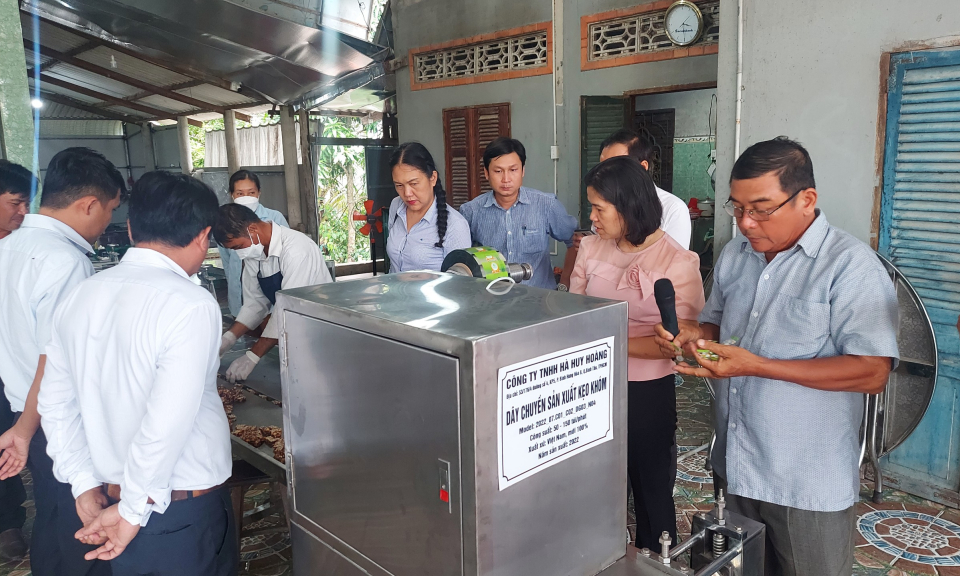 Sở Công thương Long An nghiệm thu Đề án Khuyến công địa phương năm 2022