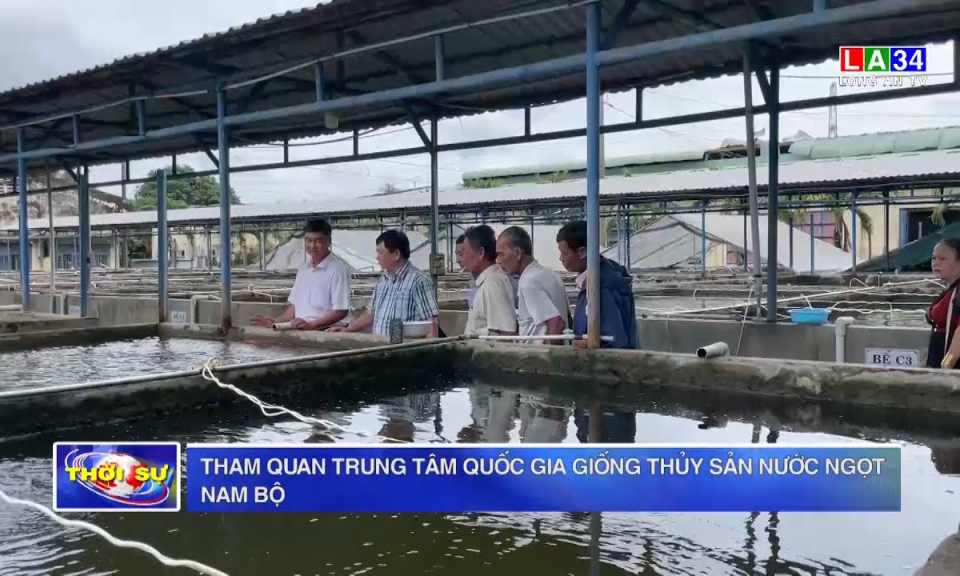 Tham quan Trung tâm Quốc gia Giống thủy sản nước ngọt Nam Bộ
