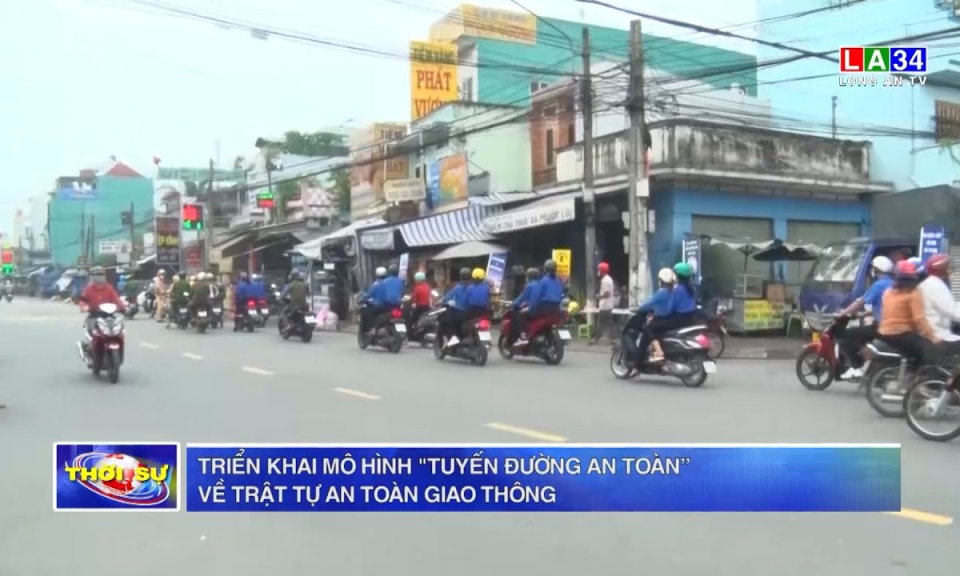 Triển khai mô hình "Tuyến đường an toàn” về trật tự an toàn giao thông 