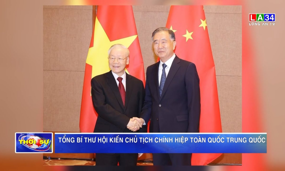Tổng Bí thư hội kiến Chủ tịch Chính hiệp toàn quốc Trung Quốc