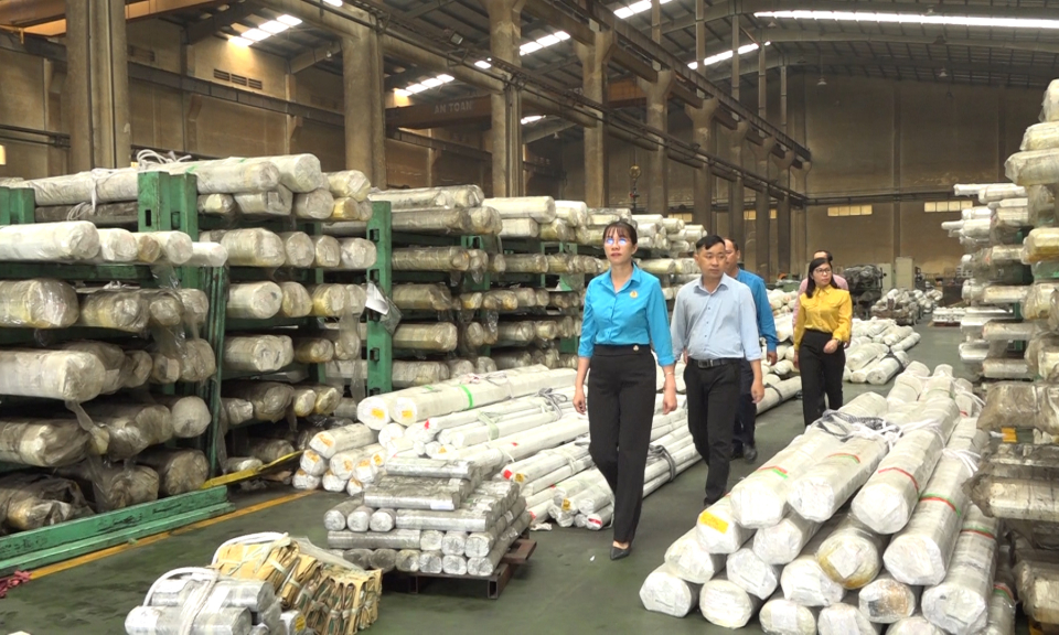 Đức Hòa kiểm tra quy chế dân chủ cơ sở và phong trào thi đua “dân vận khéo” tại doanh nghiệp