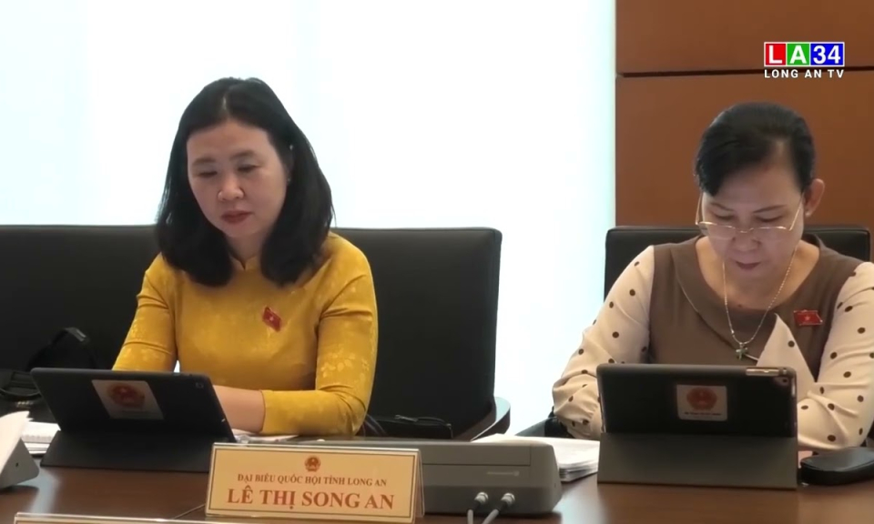 Đoàn ĐBQH tỉnh Long An đóng góp dự thảo Luật Đất đai (sửa đổi)