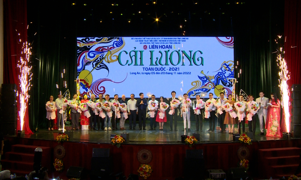 Khai mạc Liên hoan Cải lương toàn quốc 2021 tại Long An